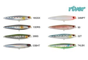 River Hippo Pen 90F 9 cm 11.8g Popper