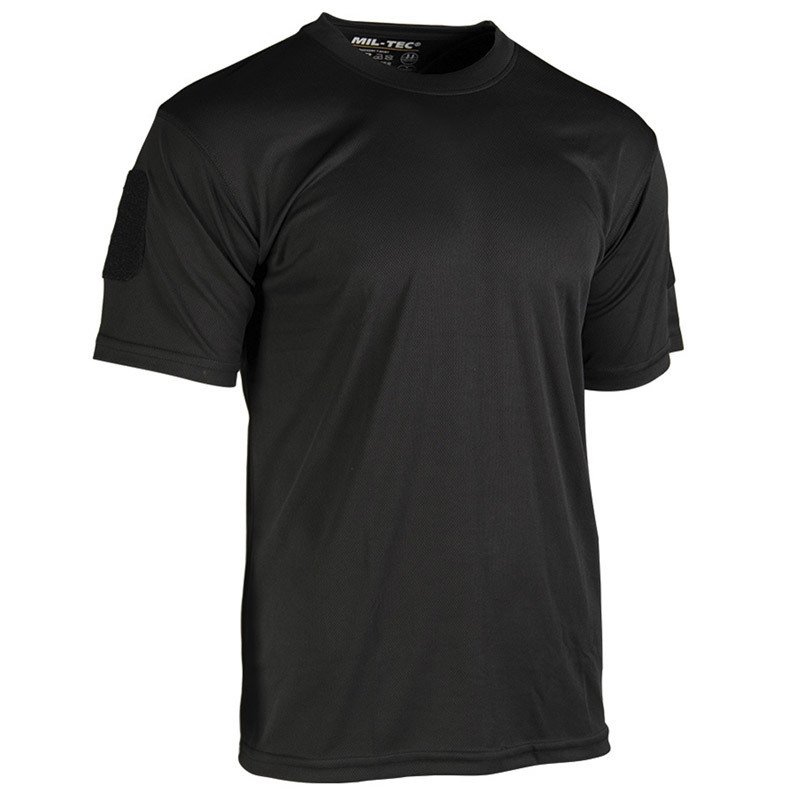 MIL-TEC STURM QUICK DRY SIYAH T-SHIRT