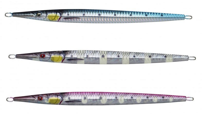 Savage gear 3D Needle Jig 200 gr 25 cm Suni Yem Glow Zebra