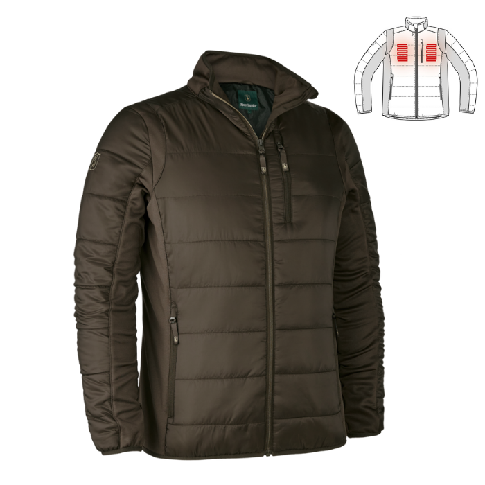 DEERHUNTER Heat Padded Kahverengi Powerbankli Mont M