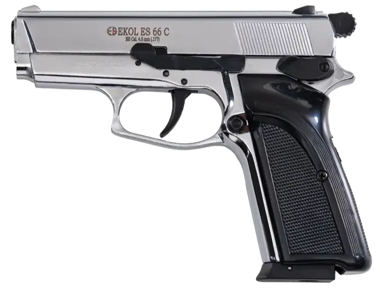 EKOL ES 66 COMPACT PARLAK BEYAZ HAVALI TABANCA