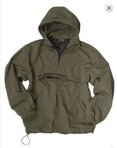 MIL-TEC STURM ANORAK COMBAT YESIL KAPSONLU SHIRT