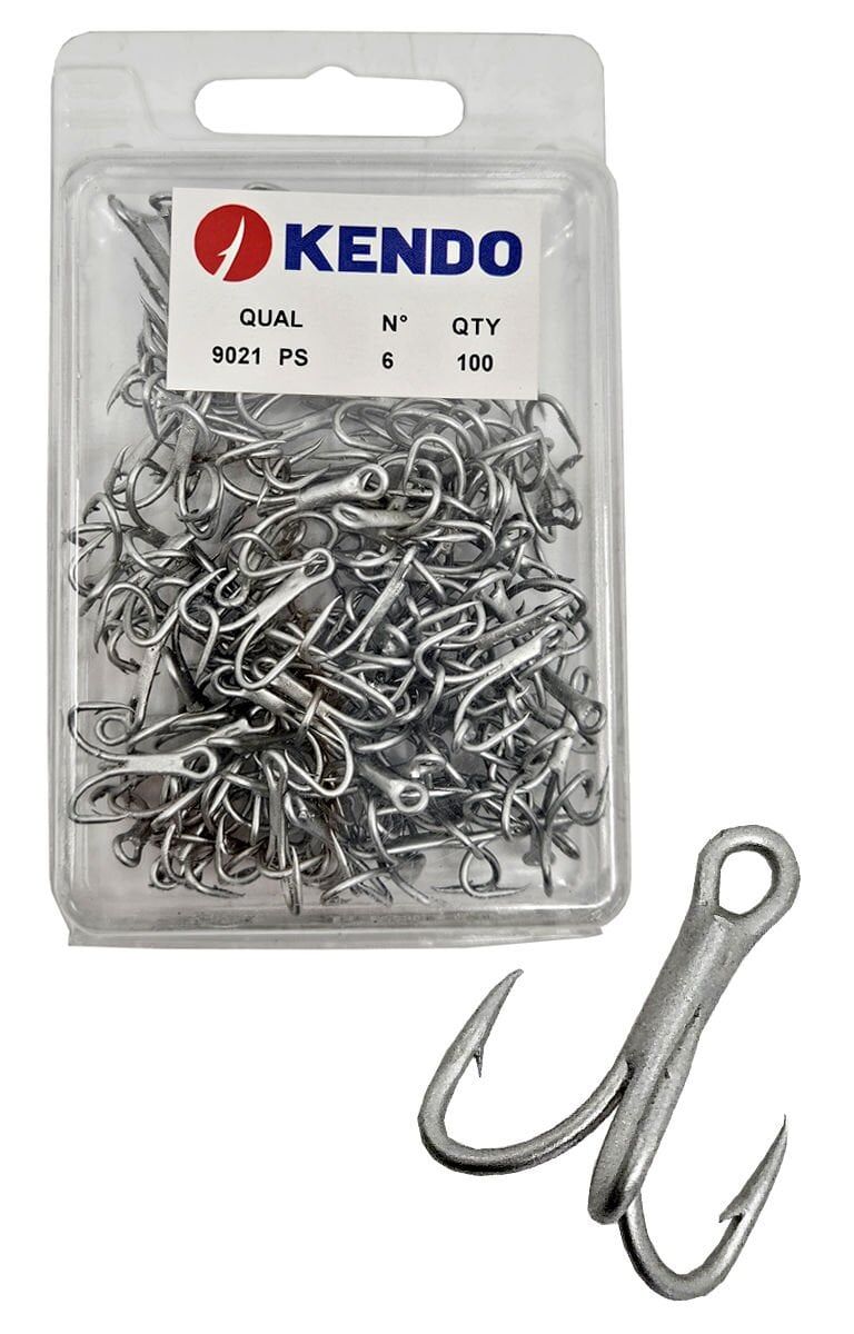 Kendo 9021 PS Faultless Treble 100 Adet 3 lü Çarpma İğnesi 4