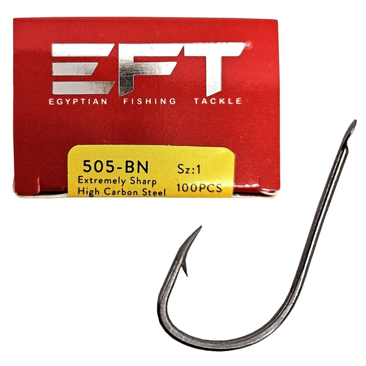 EFT 505 Black Nickel Olta İğnesi 100 Adet 1
