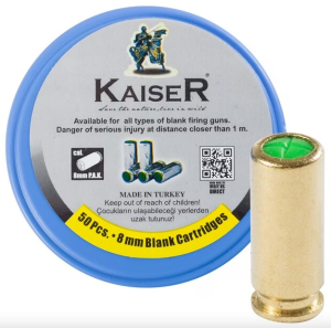 KAISER 8 MM GOLD KURUSIKI MERMİSİ