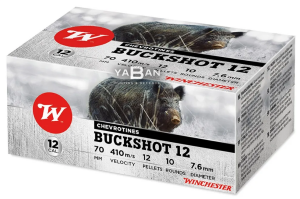 WINCHESTER (ITALY) BUCKSHOT 12 PELLETS - 12 CAL.