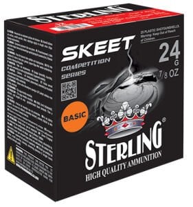 STERLING 24 GR. NO:9,5 BASIC SKEET FİŞEĞİ - 12 CAL.