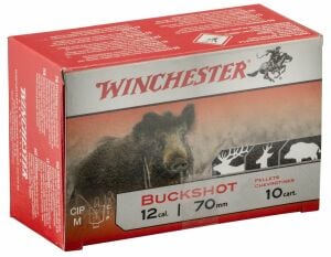 WINCHESTER (ITALY) BUCKSHOT 12 PELLETS - 12 CAL.