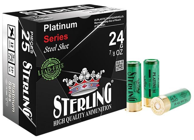 STERLING PLATINUM STEEL 24 GR. AV FİŞEĞİ - 12 CAL.