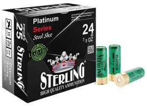 STERLING PLATINUM STEEL 24 GR. AV FİŞEĞİ - 12 CAL.