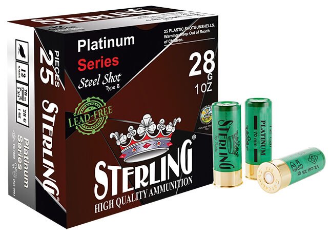 STERLING PLATINUM STEEL 28 GR. AV FİŞEĞİ - 12 CAL.