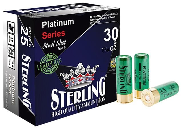 STERLING PLATINUM STEEL 30 GR. AV FİŞEĞİ - 12 CAL.