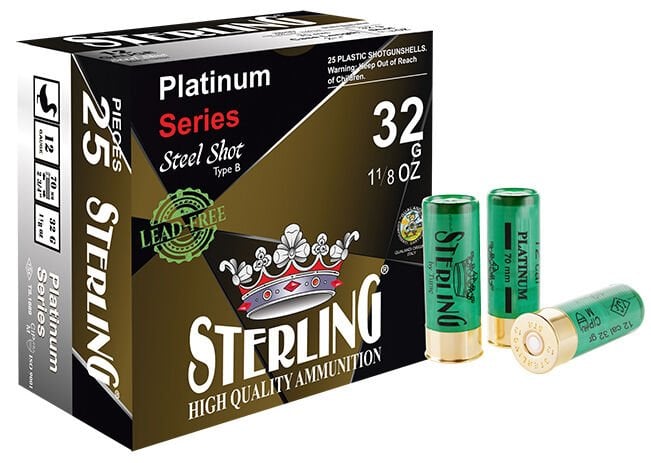 STERLING PLATINUM STEEL 32 GR. AV FİŞEĞİ - 12 CAL.
