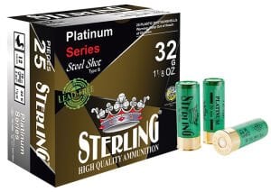 STERLING PLATINUM STEEL 32 GR. AV FİŞEĞİ - 12 CAL.