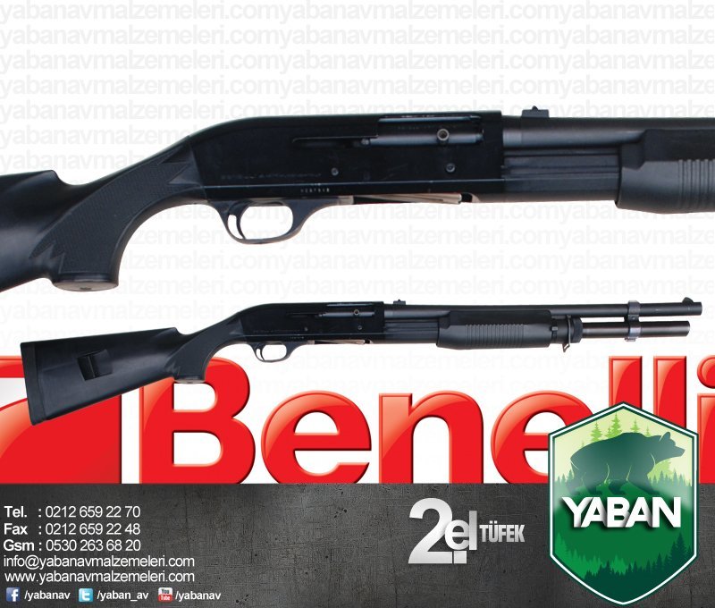BENELLI M3 SUPER 90 COMBO YARI OTOMATİK & POMPALI AV TÜFEĞİ / 2.EL