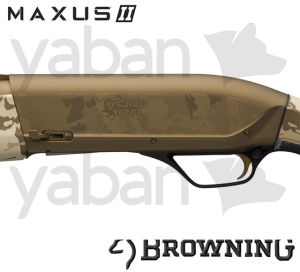 BROWNING MAXUS 2 WICKED WING CAMO AURIC YARI OTOMATİK AV TÜFEĞİ