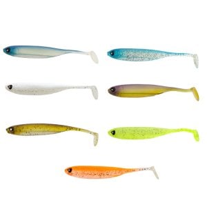 Lucky John Makora 3D Shad Tail 4'' 10.16 cm Silikon Yem 001