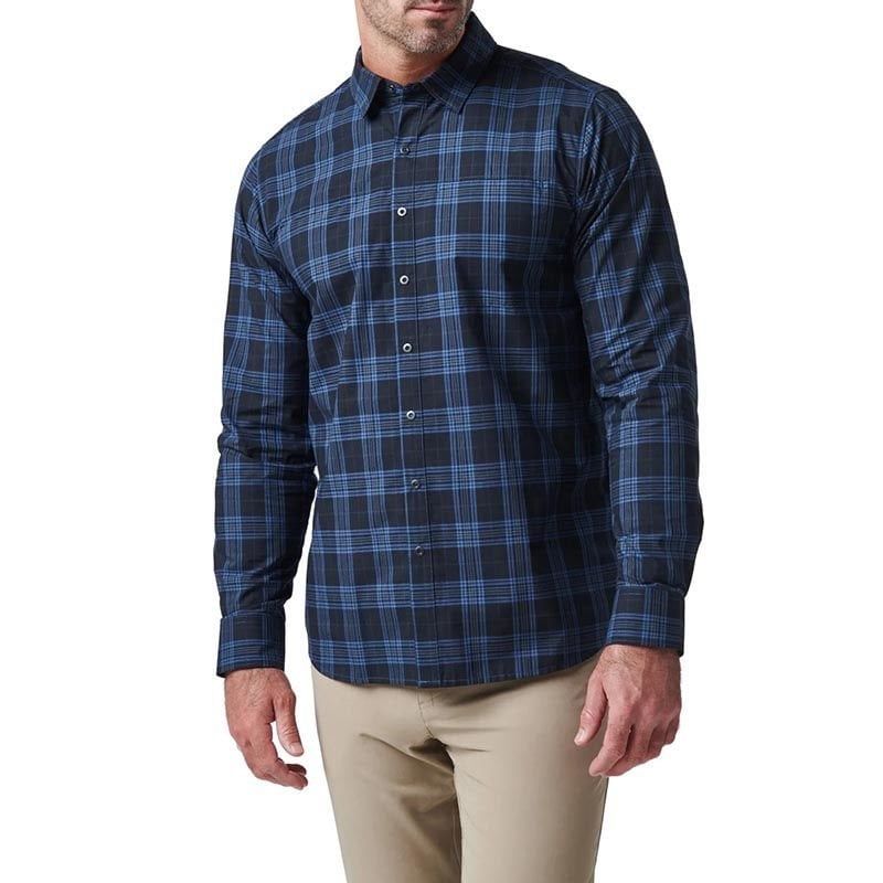 5.11 IGOR PLAID BLUE GÖMLEK