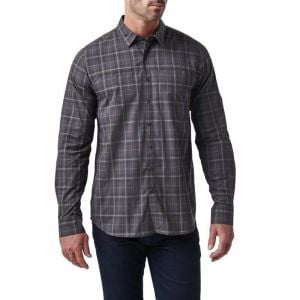 5.11 IGOR PLAID BLACK GÖMLEK