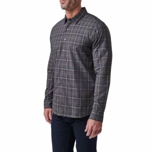5.11 IGOR PLAID BLACK GÖMLEK