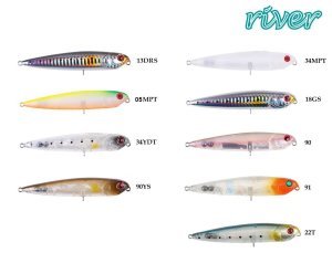 River Seabass Bullet 95  9.5cm 11g Popper 22T