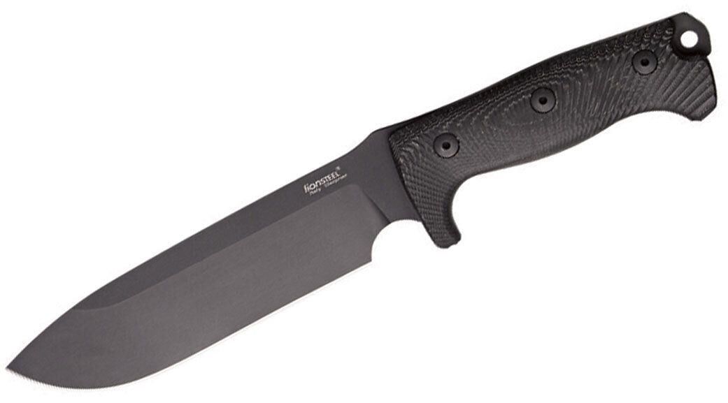 Lionsteel M7 the biggest sporting knife by lionSTEEL - Black micarta Bıçak