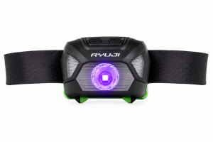 RYUJI 100 LÜMEN BEYAZ, MAVİ & UV KAFA FENERİ
