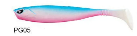 Lucky John Basara 3D Soft Swim 2.5'' 6.35 cm Silikon Yem PG05