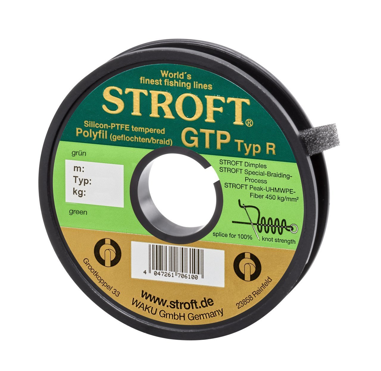 Stroft Gtp Typ-R 125 Mt Örgü Misina Yeşil R3