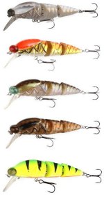 Savage gear Larvea 5,5 cm 5 gr SS Suni Yem 19-Bone White UV