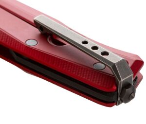 Lionsteel MT01A RB Myto M390 Blade Aluminium Red / Old Black Çakı