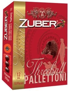 ZUBER THREEBALL 3'LÜ KURŞUN - 12 CAL.