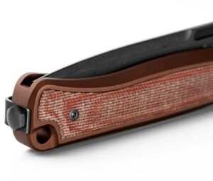 Lionsteel Skinny SK01A EB Earth Aluminium Natural Canvas  Blackwashed Çakı