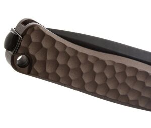 Lionsteel Emmet EM01A EB Old Black Blade MagnaCut Earth Aluminium Hammertone Çakı