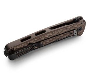 Lionsteel Emmet EM01A EB Old Black Blade MagnaCut Earth Aluminium Hammertone Çakı