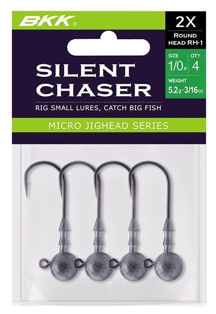 BKK Silent Chaser- Round Head Jighead 2 no 3.5 gr