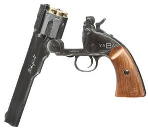 ASG SCHOFIELD 6'' BLACK HAVALI TABANCA (PELLET)