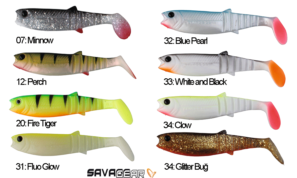 Savage gear LB Cannibal 10 cm 9 gr Bulk Box Suni Yem 34-Clown