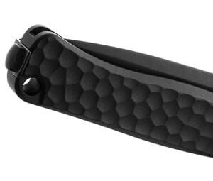 Lionsteel Emmet EM01A BB Old Black MagnaCut Black Aluminium Hammertone Çakı