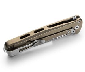 Lionsteel Emmet EM01 BR Stonewashed MagnaCut Bronze Titanium Gold Carbon Fiber Çakı