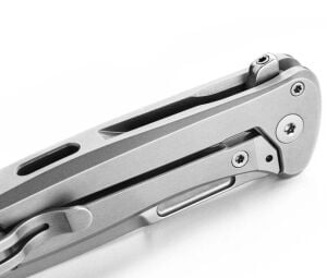 Lionsteel Emmet EM01 GY Stonewashed MagnaCut Grey Titanium Carbon Fiber Çakı