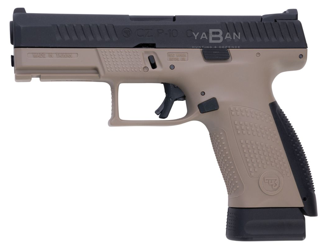 ASG CZ P-10C BLACK-FDE BLOWBACK AIRSOFT TABANCA