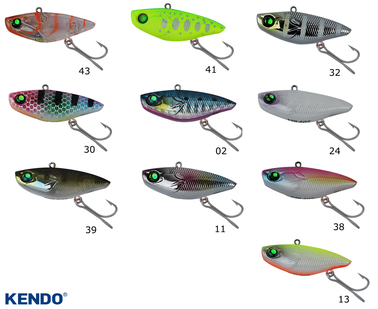Kendo Kd Vıb 40S  Origin Hook Suni Yem 02