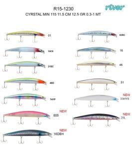 River Cyrstal Min 115F 11.5Cm 12.5G Maket Balık 16DBH