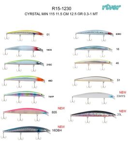River Cyrstal Min 115F 11.5Cm 12.5G Maket Balık 33HYS