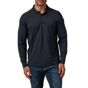 5.11 HELIOS LONG SLEEVE POLO DARK NAVY SHIRT