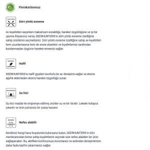 DEERHUNTER Chamois 361 Forest Green Mont L