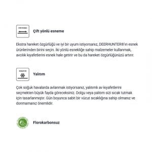 DEERHUNTER Chamois Padded 361 Forest Green Yelek L