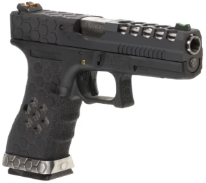 AW CUSTOM GLOCK 17 HEX-CUT BLACK BLOWBACK AIRSOFT TABANCA