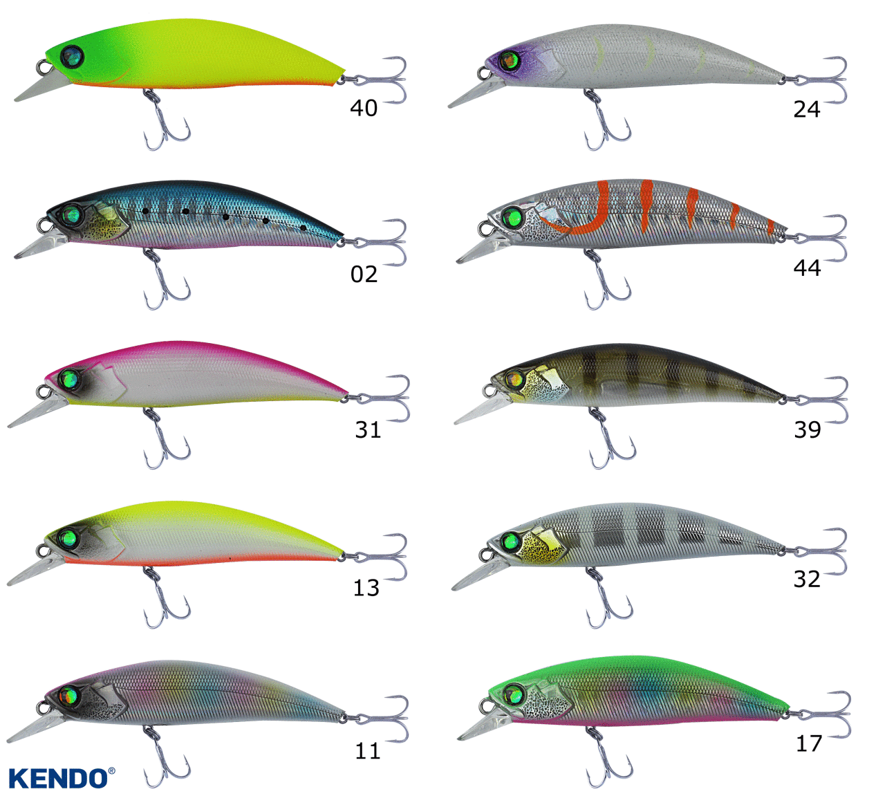 Kendo Zero Arise minnow 70s Suni Yem 13